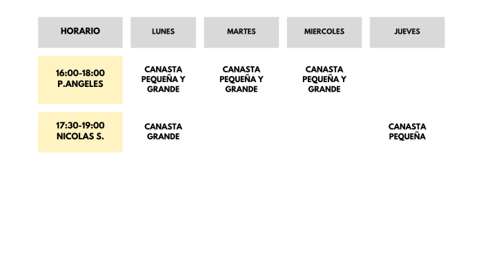 Horario Semanal Gimnasio Moderno Negro (3)